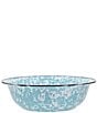 Golden Rabbit Enamelware Swirl Serving Bowl, Color:Sea Glass - Image 2