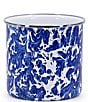 Color:Cobalt - Image 1 - Enamelware Swirl Utensil Caddy