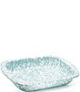 Color:Sea Glass - Image 1 - Enamelware Sea Glass Swirl Baking Pan