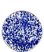 Golden Rabbit Enamelware Swirl Charger Plates, Set of 2, Color:Cobalt - Image 2