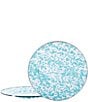 Golden Rabbit Enamelware Swirl Charger Plates, Set of 2, Color:Sea Glass - Image 1