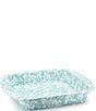 Color:Sea Glass - Image 1 - Enamelware Sea Glass Swirl Square Brownie Pan