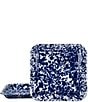 Golden Rabbit Enamelware Swirl Square Trays, Set of 2, Color:Cobalt - Image 1