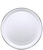 Golden Rabbit Enamelware Solid Texture Medium Tray - Image 1