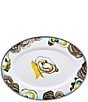 Golden Rabbit Oyster Oval Platter - Image 1