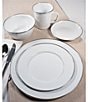 Color:White - Image 4 - Enamelware Solid Texture White Sandwich Plates, Set of 4
