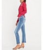 Good American Dolly Joleans Straight Jeans - Image 4