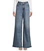Good American Good Ease Relaxed Diamond Jeans, Color:Indigo728 - Image 1