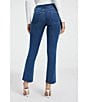 Color:Blue007 - Image 2 - Good Leg High Rise Straight Stretch Denim Jeans
