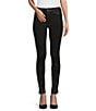 Color:Black001 - Image 1 - Good Legs Coated High Rise Skinny Jeans