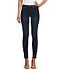 Color:Blue224 - Image 1 - Good Legs High Rise Gap-Proof Waistband Stretch Denim Skinny Jeans