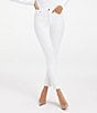 Color:White - Image 1 - Good Legs High Rise Skinny Stretch Denim Cropped Jeans