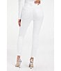 Color:White - Image 2 - Good Legs High Rise Skinny Stretch Denim Cropped Jeans