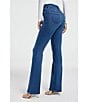 Color:Blue007 - Image 4 - Good Legs High Rise Stretch Denim Flared Jeans