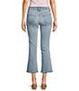 Good American Good Legs Soft-Tech Mid Rise Crop Mini Boot Jeans, Color:Indigo743 - Image 2