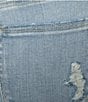 Good American Good Legs Soft-Tech Mid Rise Crop Mini Boot Jeans, Color:Indigo743 - Image 4