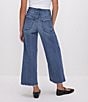 Color:Indigo338 - Image 2 - Good Waist Denim High Rise Palazzo Cropped Jeans