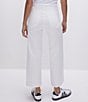 Color:White - Image 2 - Good Waist Palazzo High Rise Wide Leg Crop Jeans