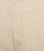 Good American Plus Size Good 90s Mid Rise Shorts, Color:Ecru003 - Image 4