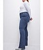 Color:Indigo582 - Image 4 - Plus Size Good Classic Slim Straight Jean