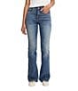 Good American Plus Size Good Classic Stretch High Rise Bootcut Jeans, Color:Indigo1128 - Image 1