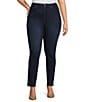Good American Plus Size Good Legs High Rise Gap-Proof Waistband Stretch Denim Skinny Jeans, Color:Blue224 - Image 1