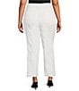 Good American Plus Size Good Legs Mid Rise Straight Jeans, Color:White037 - Image 2