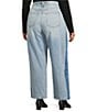 Good American Plus Size Good Standard High Rise Denim Barrel Jeans, Color:Indigo932 - Image 4