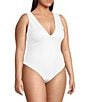 Good American Plus Size Sculpting Deep V-Neck Sleeveless Bodysuit - Image 2