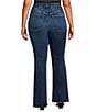 Good American Plus Size Soft Tech Good Classic Hight Rise Bootcut Jeans, Color:Indigo511 - Image 2