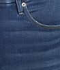 Good American Plus Size Soft Tech Good Curve High Rise Straight Leg Jeans, Color:Indigo628 - Image 4