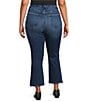 Good American Plus Size Soft Tech Good Leg High Rise Bootcut Denim Jeans, Color:Indigo1074 - Image 2