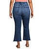 Good American Plus Size Soft Tech Good Legs Bootcut Jeans, Color:Indigo818 - Image 2
