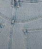 Good American Plus Soft Tech Good Legs Mid-Rise Flare Jeans, Color:Indigo841 - Image 4