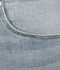 Good American Plus Soft Tech High Rise Good Waist Skinny Jeans, Color:Indigo763 - Image 4