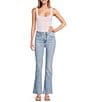 Good American Scuba Knit Modern Square Neck Sleeveless Wide Strap Tank Bodysuit, Color:Candy Pink003 - Image 4