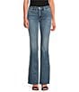 Good American Soft Tech Good Classic Bootcut Jeans, Color:Indigo863 - Image 1