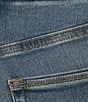 Good American Soft Tech Good Classic Bootcut Jeans, Color:Indigo863 - Image 4