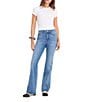 Good American Soft Tech Good Classic High Rise Bootcut Leg Denim Jean - Image 3