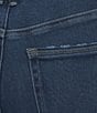 Good American Soft Tech Good Curve High Rise Straight Leg Jeans, Color:Indigo628 - Image 6