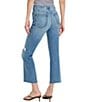 Good American Soft Tech Good Legs Crop Mini Boot Denim Jeans - Image 2