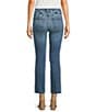 Good American Soft Tech Good Legs Straight Jeans, Color:Indigo514 - Image 2