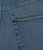 Good American Soft Tech Good Waist Palazzo Jeans, Color:Indigo986 - Image 6