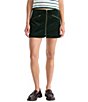 Good American The Cord Zip Front A-Line Mini Skirt - Image 1