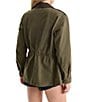 Good American The Field Collared Long Sleeve Snap-Front Jacket - Image 2