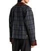 Good American The Heritage Plaid Printed Corduroy Collared Long Sleeve Jacket - Image 2