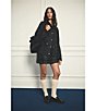 Good American The Heritage Plaid Printed Corduroy Collared Long Sleeve Jacket - Image 3