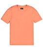Color:Ember - Image 1 - Feather Heather Supima Cotton Short Sleeve T-Shirt