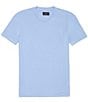 Color:Kentucky Blue - Image 1 - Feather Heather Supima Cotton Short Sleeve T-Shirt