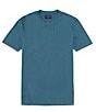 Color:Indian Teal - Image 1 - Feather Heather Supima Cotton Short Sleeve T-Shirt